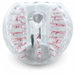 Bolla gonfiabile rossa Bubble Football Mestre Venezia